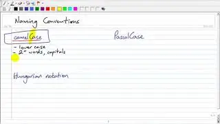 programming naming conventions camelcase  360p