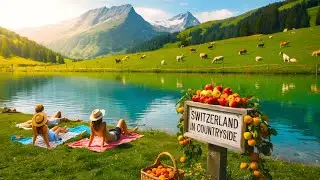 Beautiful Swiss Lakes and Countryside &ndash; Where Locals Love to Walk and Relax 4K HDR 🇨🇭