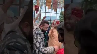 Sanjay Dutt DANCES with Anant Ambani at his Baraat 🤩 #shorts #sanjaydutt #anantambani