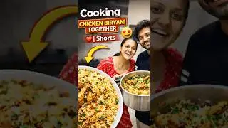 Cooking Chicken Biryani Together ❤️ | Simple Home Vlog #dailyvlog #chickenbiryani