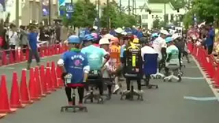 Chair Racing in Japan