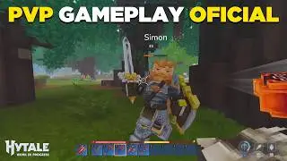 LIBERADO A GAMEPLAY TESTANDO O PVP DO HYTALE! [4K]