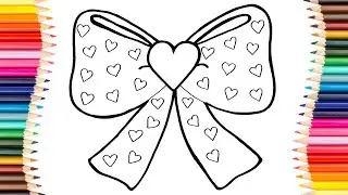 How to Draw a Bow Easy
