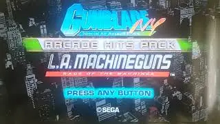 GUNBLADE NY & L.A MACHINEGUNS  -  ARCADE HITS PACK  -  WII