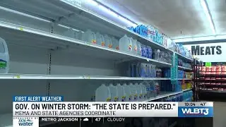‘Be prepared’: Reeves outlines state’s efforts ahead of winter storm