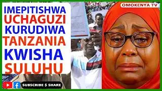 Breaking News: Suluhu Akataliwa Kukaa Ikulu, Uchaguzi Kurudiwa Upya Tanzania