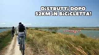 ABBIAMO FATTO UNA DELLE PIU' BELLE PISTE CICLABILI D'ITALIA - NELLE VALLI DI COMACCHIO