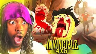 CONQUEST VS MARK ROUND 2 WAS A BLOODBATH!! INVINCIBLE S4 EP5 REACTION