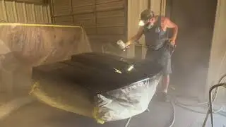 HOW TO FLOW COAT @ 100&deg; Temperature Easy DIY Painting Techniques Set Up Tips & Tricks To Paint Cars