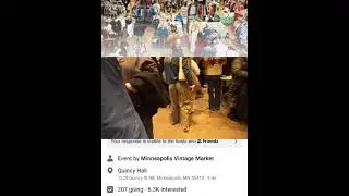 Minneapolis Vintage Market at Quincy Hall with special t @Localtakko