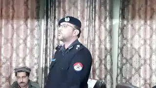 DIG mardan adressing a public gathreing of traders at mardan chamber