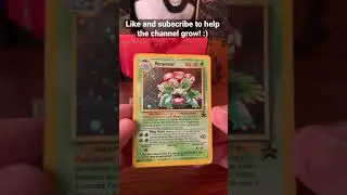 RARE Venusaur Black Star ⭐️ Promo! // Vintage Wizards of the West Coast Era Pok&eacute;mon Card