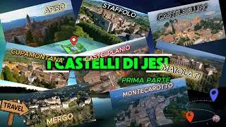 DISCOVER THE CASTLES OF JESI (PART ONE) #borghimarchigiani #castellidijesi #girandolemarche