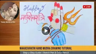 Shiv Parvati hands Drawing Easy | Mahadev Drawing | Parvati Drawing | God Drawing | Drawing