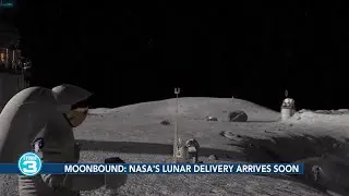 NASA's Lunar delivery arrives today