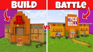 Building TACO BELL in Minecraft | Build Battle