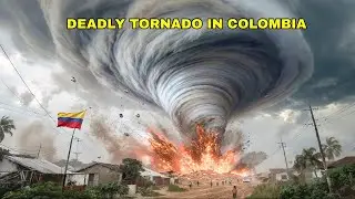 DEADLY Tornado Tears Through Soledad, Colombia! Shocking Destruction!