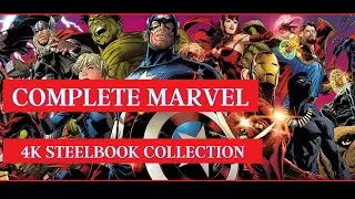 My Complete Marvel 4k Steelbook Collection