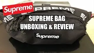 SUPREME WAIST BAG/POUCH UNBOXING & REVIEW (SS18)