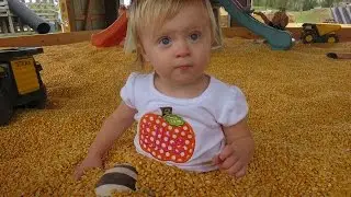 BABY TRAPPED IN CORN BOX!