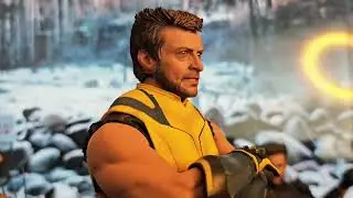 Hot Toys Deadpool and Wolverine custom figures 