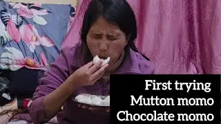 I never eat mutton momo #tibetanvlogger #nomadicgirl #jangthangvlogger