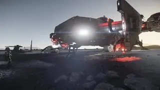 Star Citizen 2K - Cutlass RED; Yella; asteroid belt