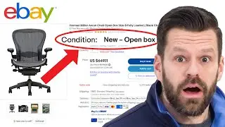 We BOUGHT a NEW-Open Box Aeron On Ebay For Half Price