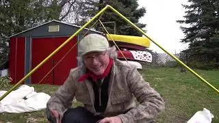 New Hot Tent Snowtrekker Review - 8x9 Asym