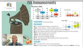 Announcements 11.20.25 - blocks 1,2,3