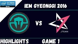 IMT vs JT Highlights Game 1 | IEM Gyeonggi 2016 Day 1 | Immortals vs J Team