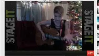 Juliet Simms and special guest Andy Biersack Christmas Eve Stageit show