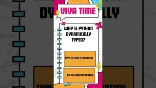 Python Viva Quiz #3 | CBSE Class 11/12 | Why is Python dynamically typed?  #pythonviva