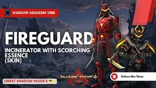 SF4 - FIREGUARD (CUSTOM SKINS) | GREAT SHADOW MODE'S😎💪 | SHADOW ASSASSIN VIBE