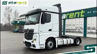 MB Actros L 1846 Low Deck BigSpace &Ouml;l-Retarder Standklima ACC SZM25134 www.starent-lkw.com