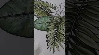 Tropica neckerchief 110&times;110 centimeters.  #art #batiksilk #artist #batik #painting