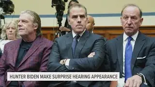 Hunter Biden makes surprise appearance on Capitol Hill Wednesday at contempt hearing