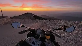 Mont Ventoux under Sunset - Bmw S1000RR
