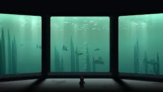 creatures of the deep - JAM JAR FISH TANK