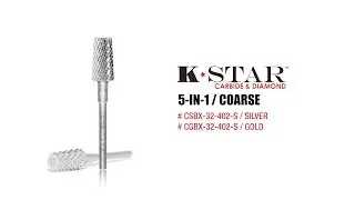 K-Star 5-in-1 Carbide Bit (Coarse)