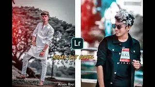 Atharv Raut Dark Tone Photo Editing in Lightroom || Instagram Viral Photo Editing