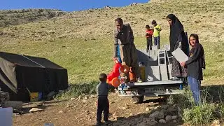Journey to the heart of nomadic life in the lush mountains | A spring day in pristine nature