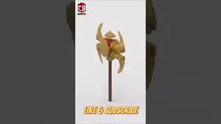 LEGO Weapon Axe Satisfying Build
