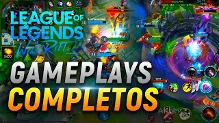 !!GAMEPLAYS COMPLETOS de WILD RIFT!! CAMPEONES, SKINS y MUCHO GAMEPLAY! | 03AtbLoL YT