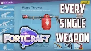 EVERY WEAPON IN THE GAME! - FortCraft (Fortnite Mobile Clone)