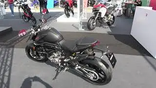 DUCATI Monster - Dark Stealth walking around 2021