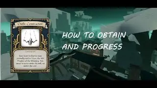How to obtain & progress contractor oath || Deepwoken