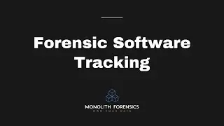Forensic Software Tracking in Monolith