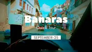 Quick Tour of Varanasi Ghaat #banaras