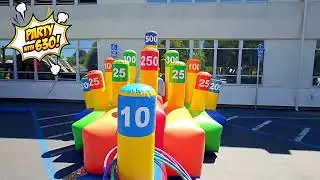 Giant Ring Toss Rental in San Carlos, Redwood City & Menlo Park &ndash; Classic Carnival Fun for Everyone!
